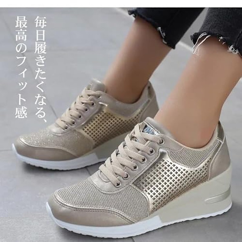 インヒールスニーカー 5