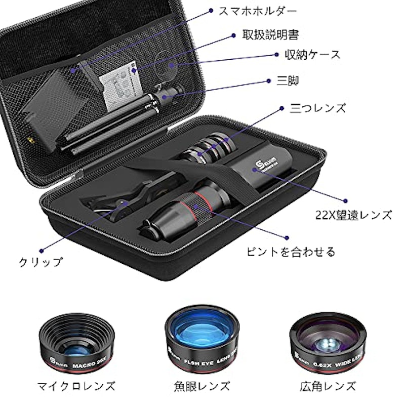 スマホ用カメラレンズ 2