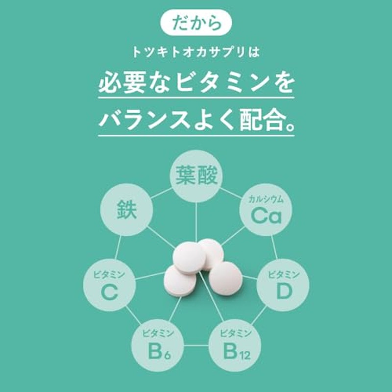 トツキトオカ葉酸サプリ 7