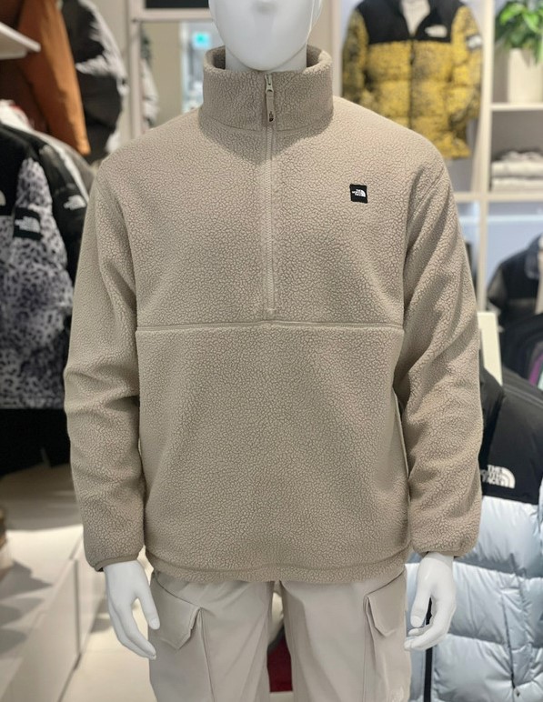 WHITE LABEL COMFY FLEECE ANORAK 2