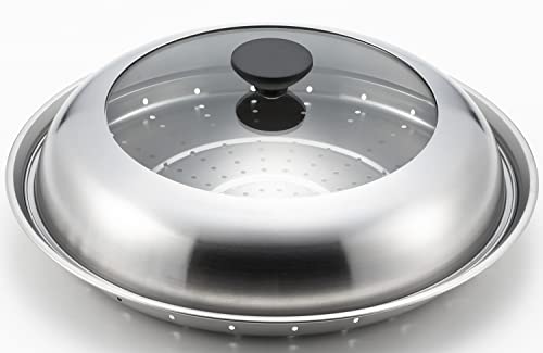 見える フライパン用蒸し器 2