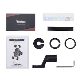 Kaedear バイク スマホホルダー KDR-M11CPJ-BKを検証レビュー!バイク用スマホホルダーの選び方も紹介 2