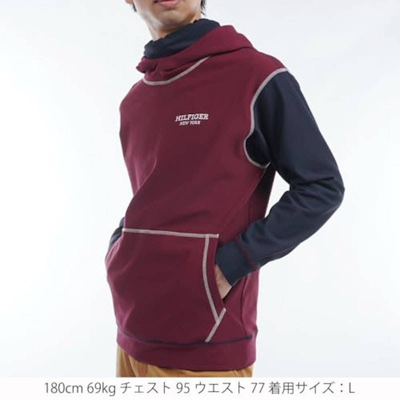 ネックウォーマー付 スウェットフーディー 2