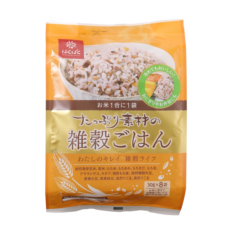 たっぷり素材の雑穀ごはん 1