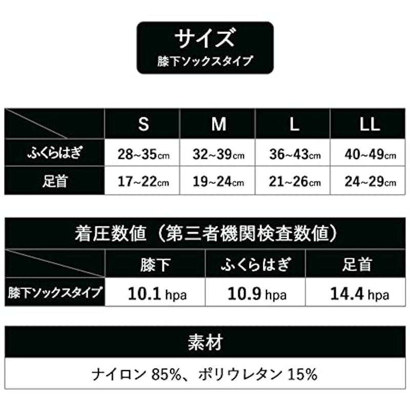 メディカル着圧ソックス 8