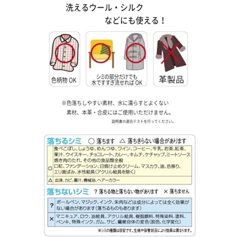 酵素分解シミ抜き スポッとる 3