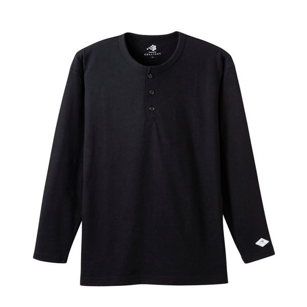 ヘンリーネックTシャツ 1