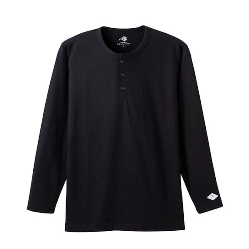 ヘンリーネックTシャツ 1
