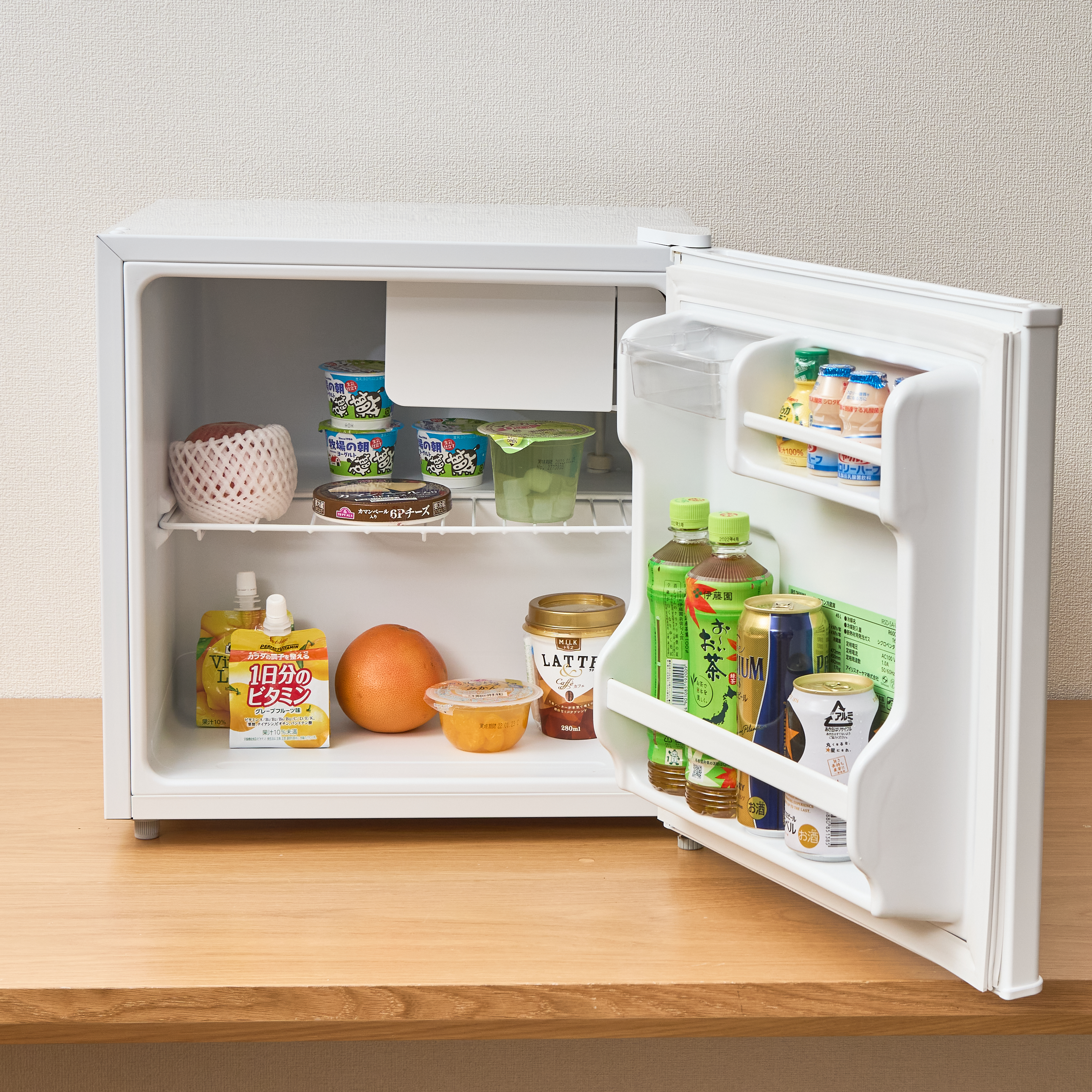 ★美品アイリスオーヤマ 1ドア ノンフロン冷蔵庫 IRSD-5A-W 2023年 アイリスオーヤマ 45L ノンフロン小型冷蔵庫 IRSD-5A-W 2023年製