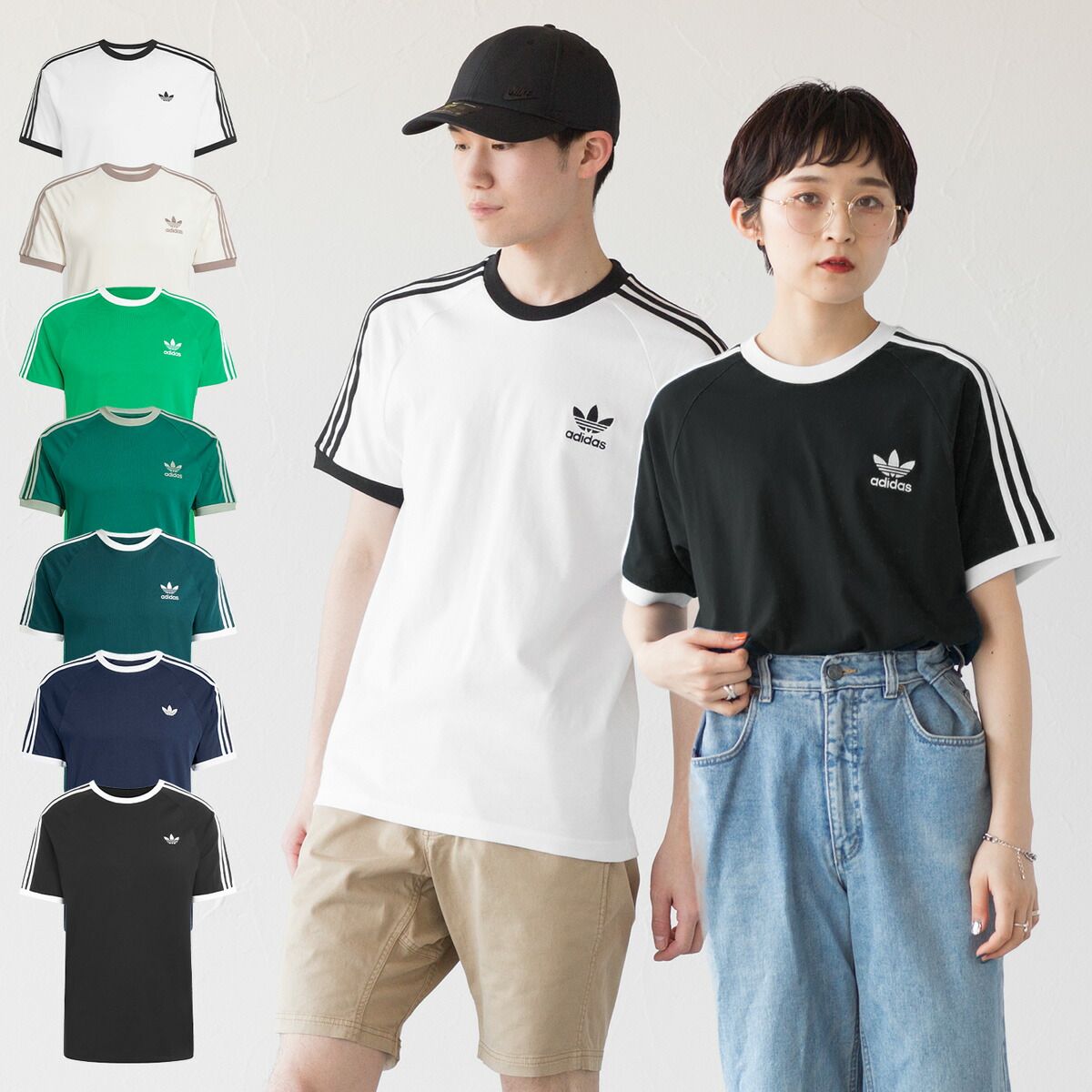 アディカラー クラシック スリーストライプ Tシャツ 1