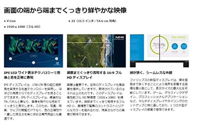 フル HD 液晶モニター 7