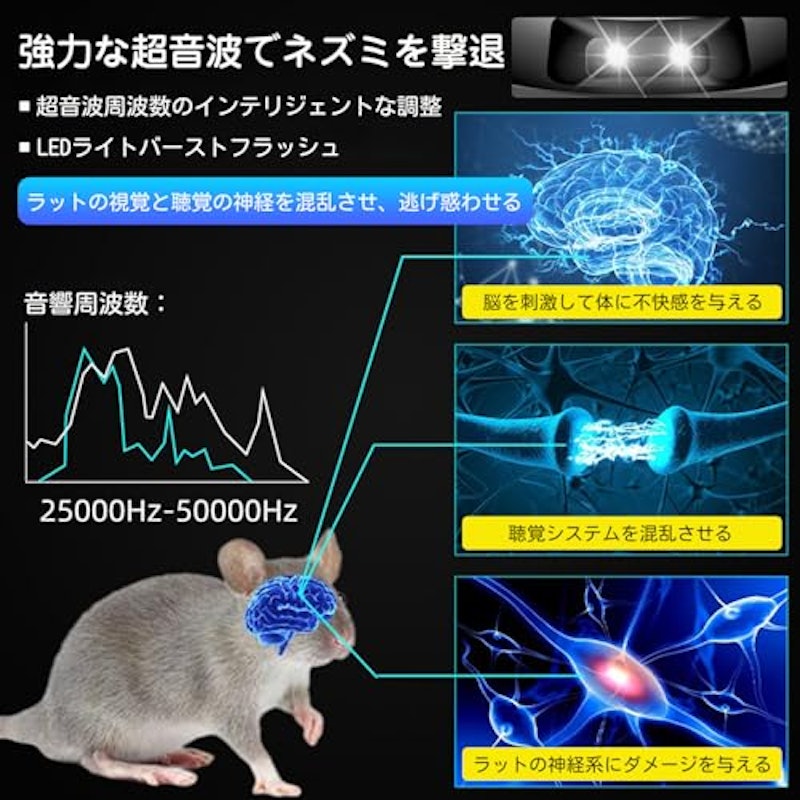 超音波ネズミ駆除器 2