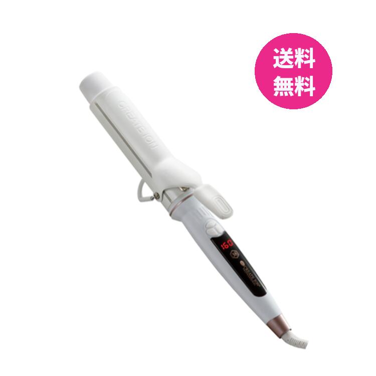 CREATE ION ELEMEA ホワイトカールアイロン クレイツコテ32mm 楽天市場】【正規品】 イオン カールアイロン 32mm クレイツ