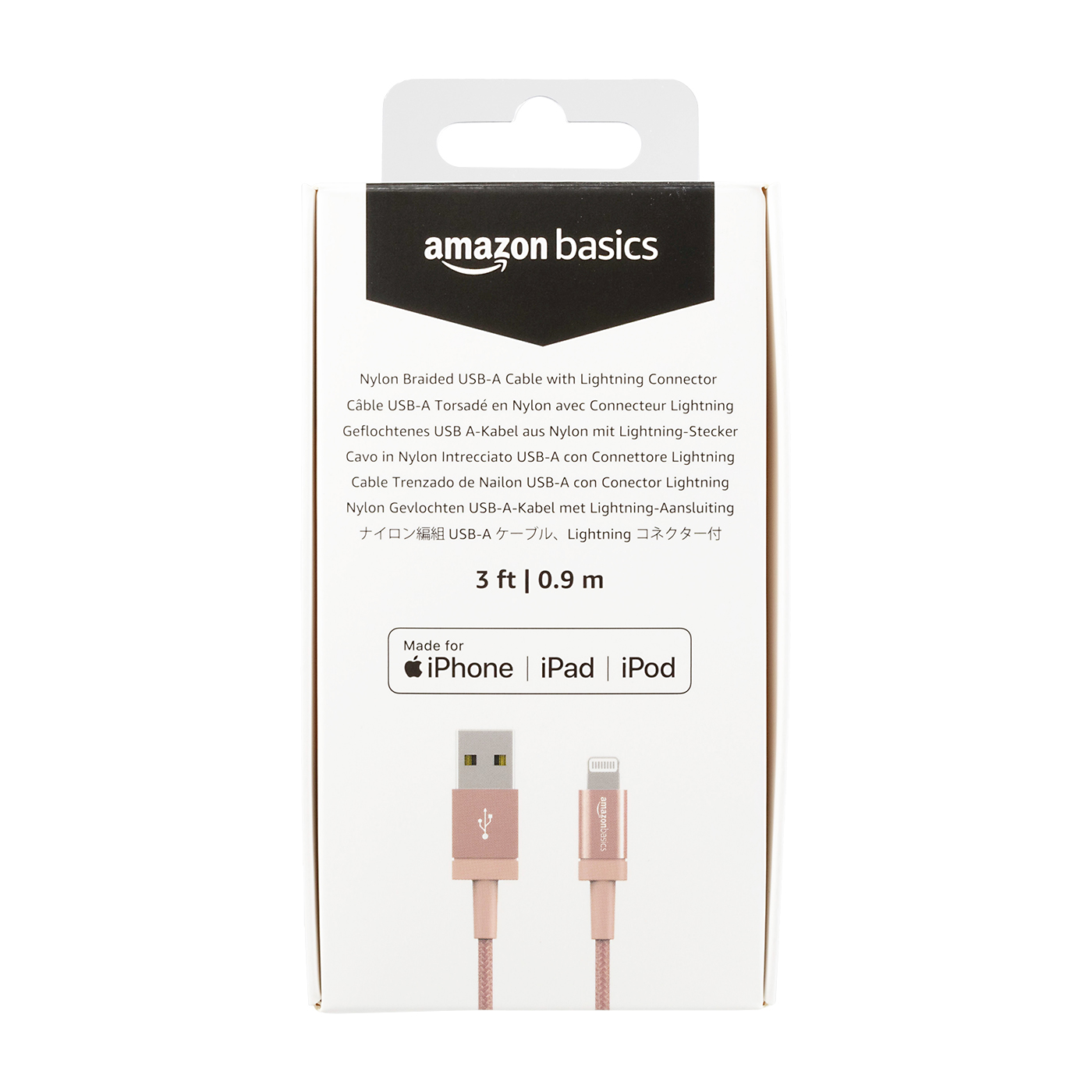 Amazonベーシック ライトニングケーブル ナイロンをレビュー！クチコミ