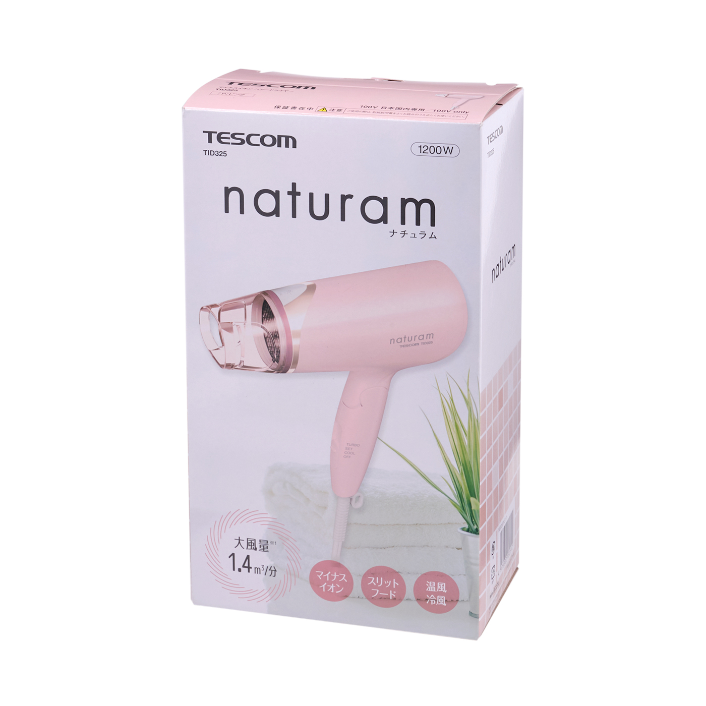 テスコム ナチュラム マイナスイオンヘアードライヤー Mybest