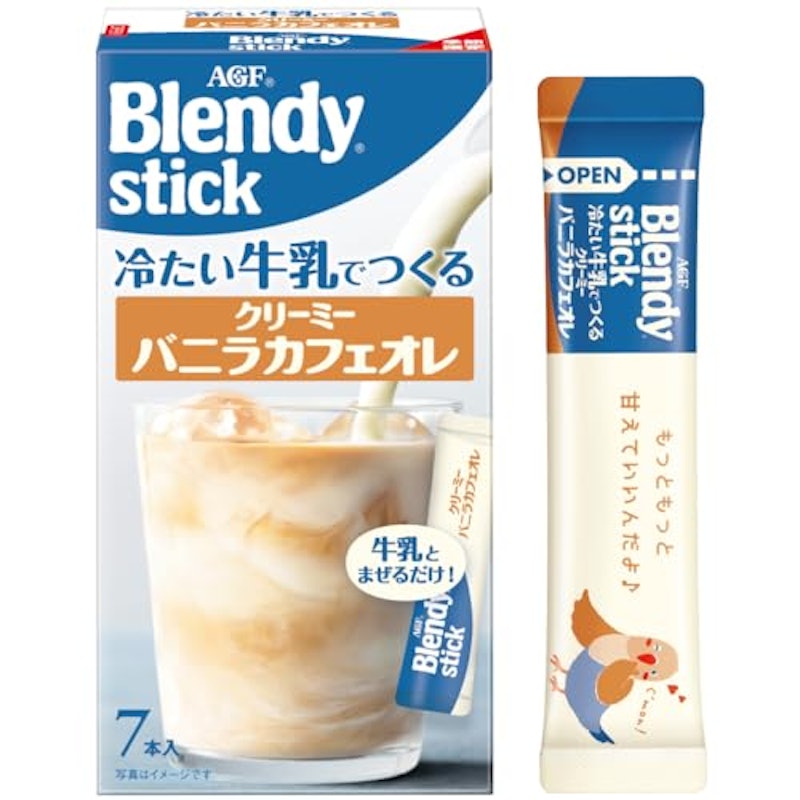 スティック 冷たい牛乳でつくるクリーミーバニラカフェオレ 1