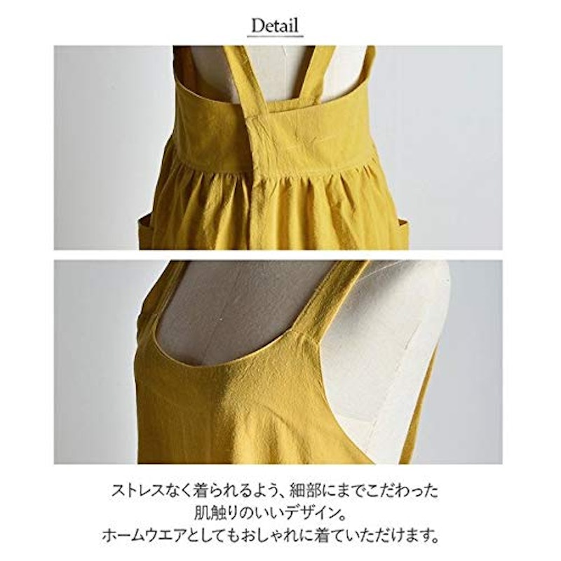 エプロン コットンリネン 4