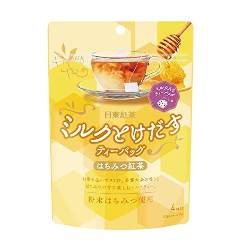 ミルクとけだすティーバッグ はちみつ紅茶 1