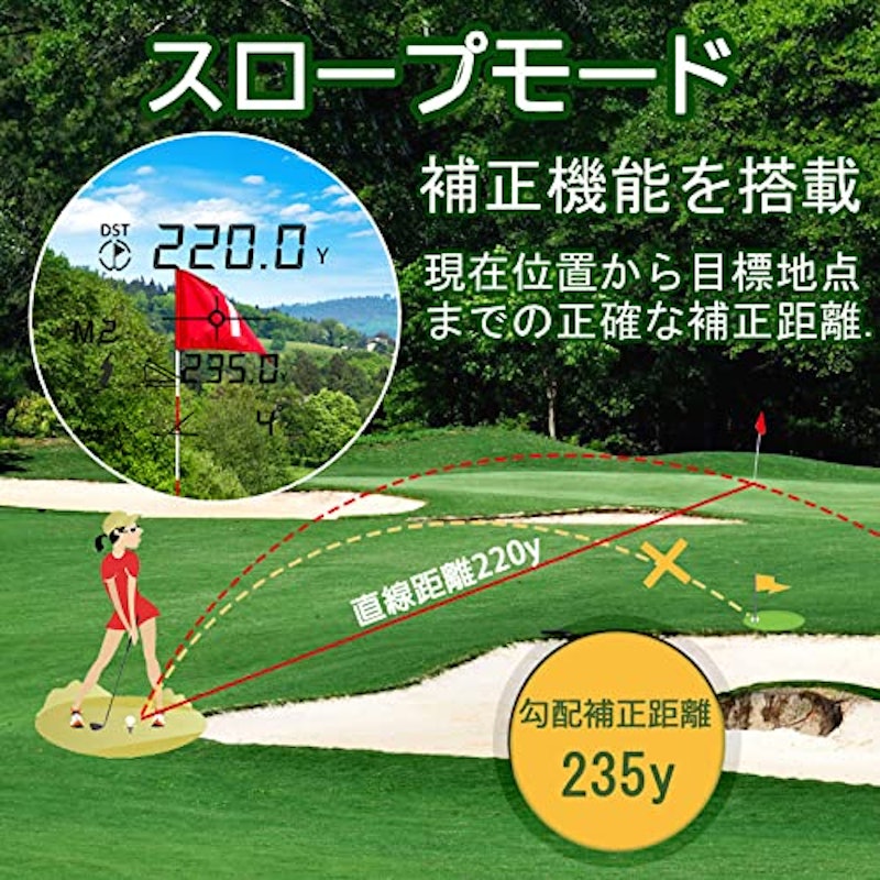 ゴルフレーザー距離器 5