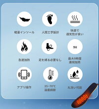 電熱インソール 2