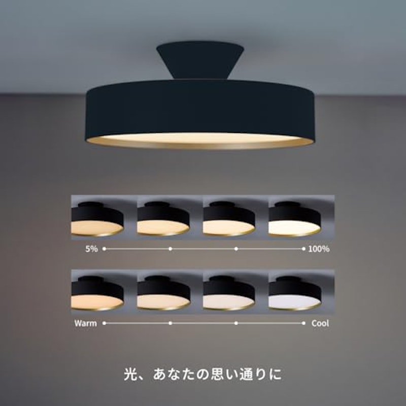 グロー 3000 LED シーリングライト 3