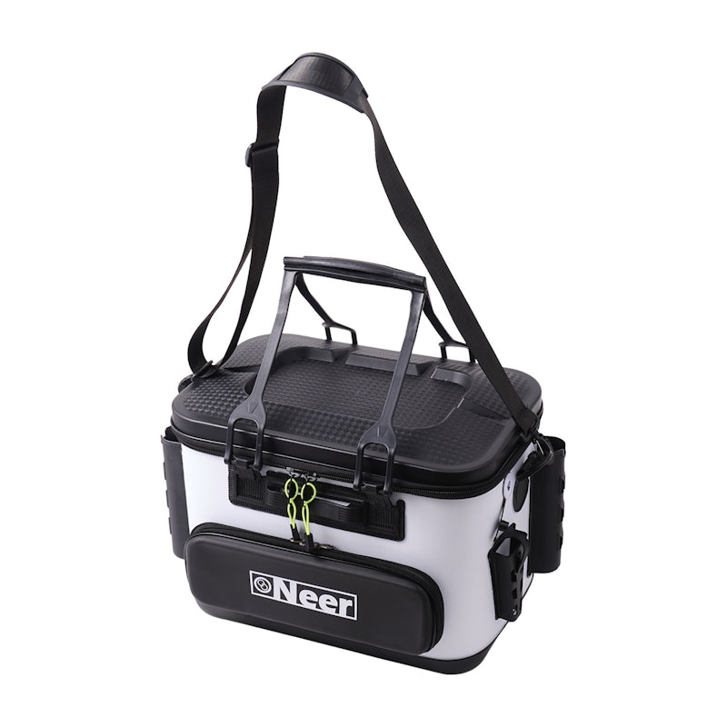 Neer バッカン 32L ホワイト 水汲みバケツ付き タックルボックス Neer バッカン 32L ホワイト 水汲みバケツ付き タックルボックス