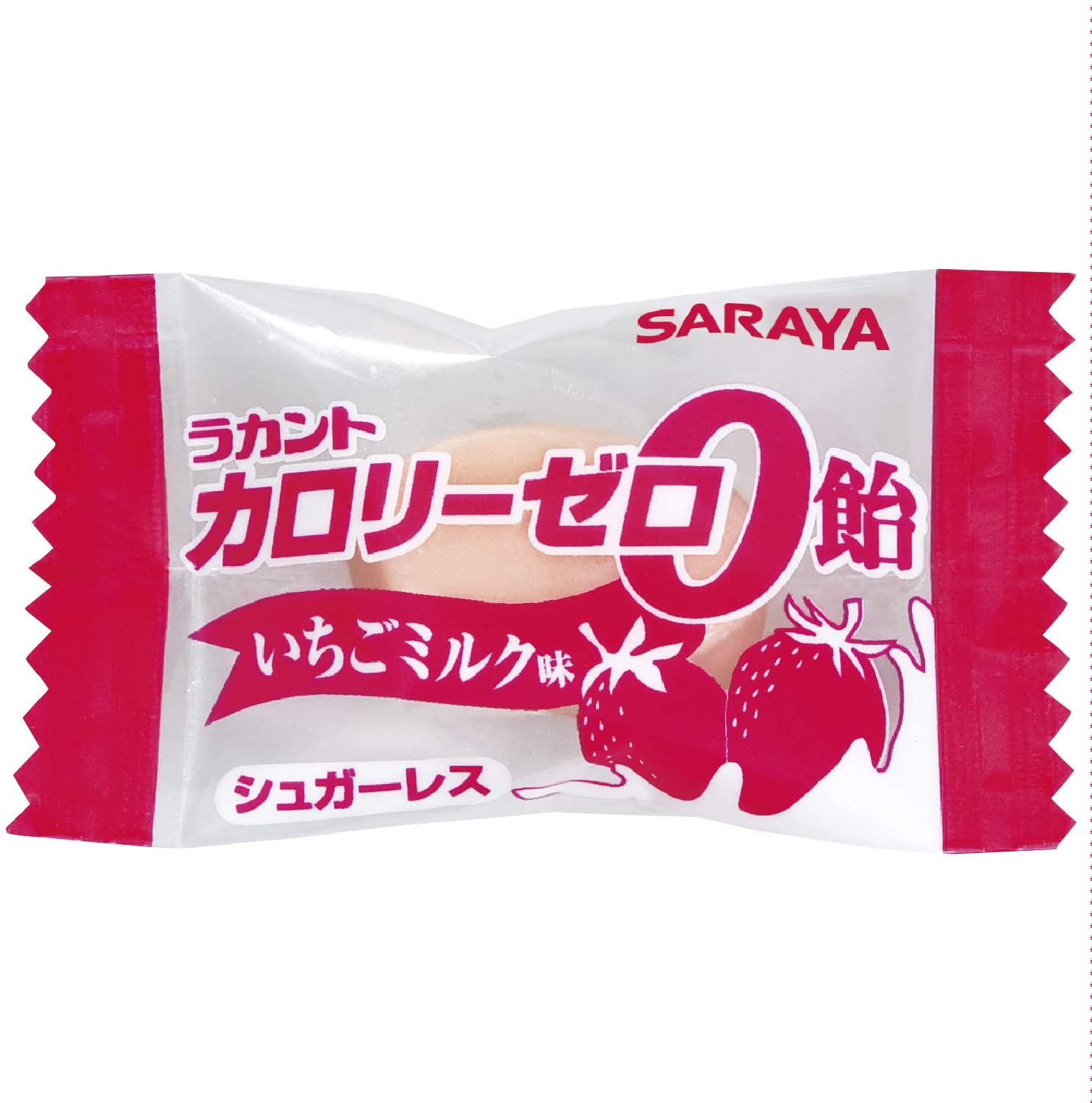 ラカントカロリーゼロ飴　いちごミルク味 3