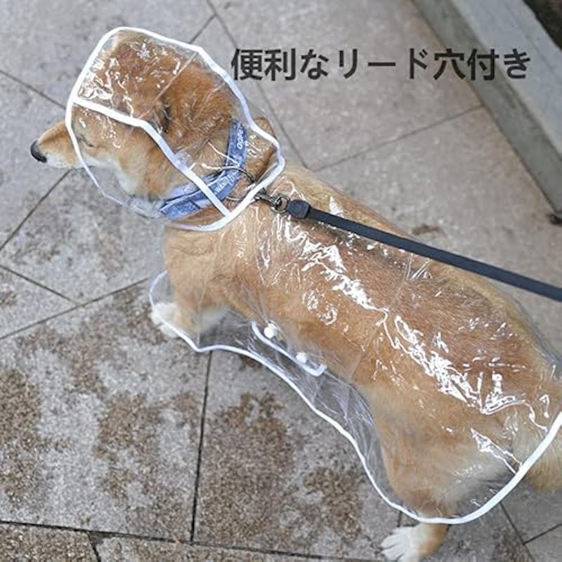 犬用レインコート 5