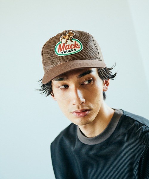 フルメッシュ 6パネル トラッカーキャップ 8