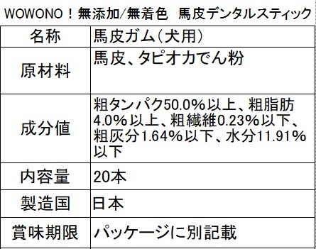 馬皮ガム 4