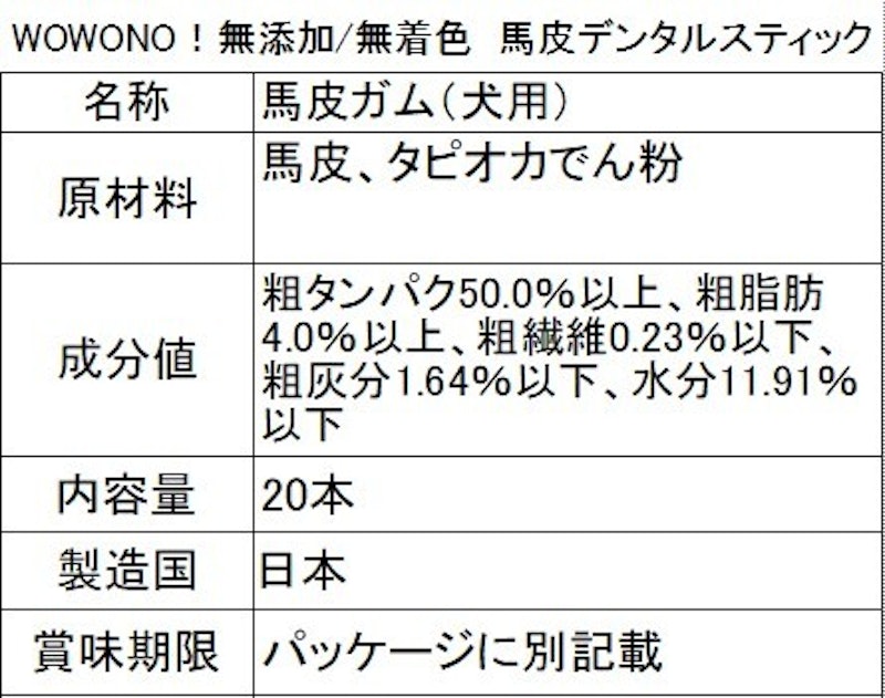 馬皮ガム 4