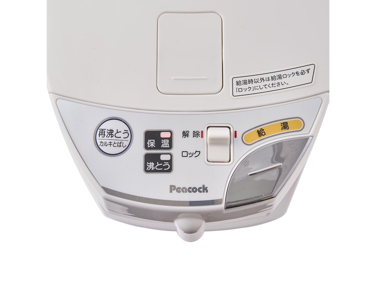 ピーコック魔法瓶工業 電動給湯ポット WMJ-30を検証レビュー ピーコック魔法瓶工業 電動給湯ポット WMJ-30を検証レビュー