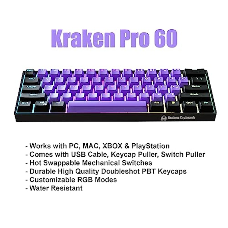 Kraken Pro 60% Mechanical Keyboard 2