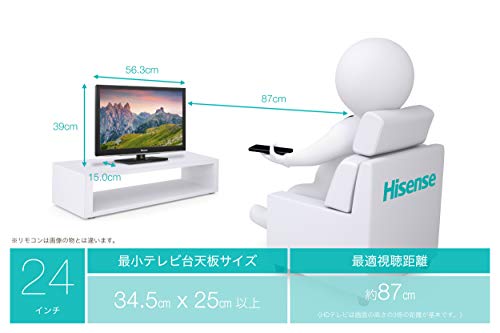 ハイセンスジャパン Hisense 24V型液晶テレビ HJ24K3120を検証