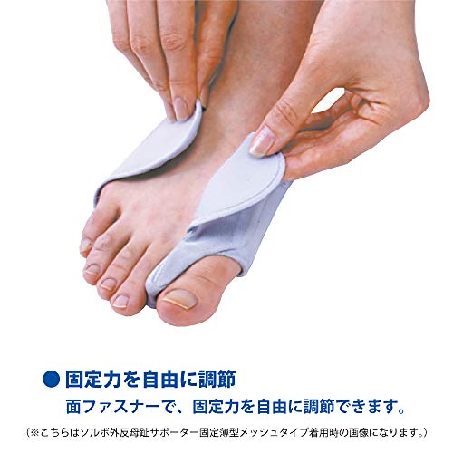 ソルボ外反母趾・内反小趾サポーター 固定薄型メッシュタイプ 4