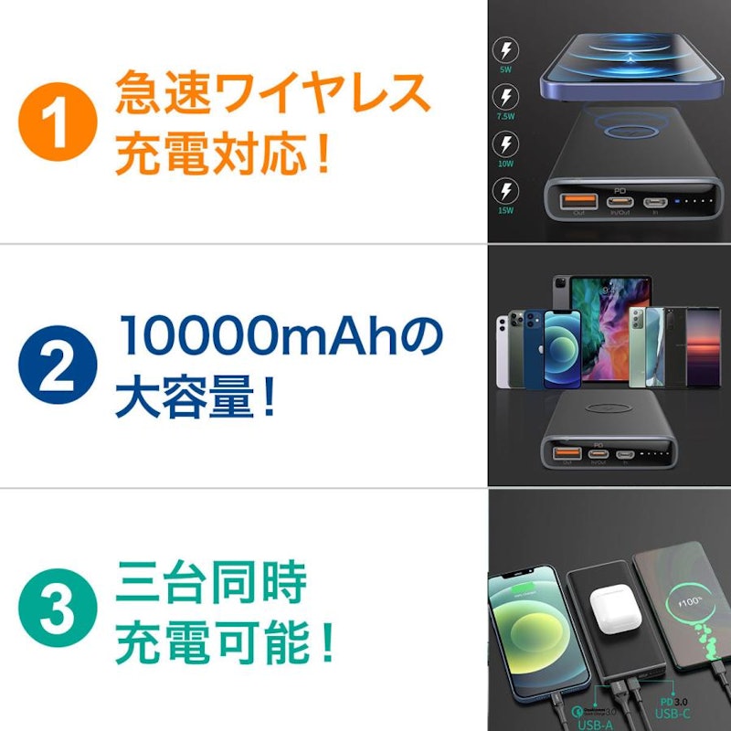SPRINT WIRELESS SERIES 10000MAH モバイルバッテリー 2