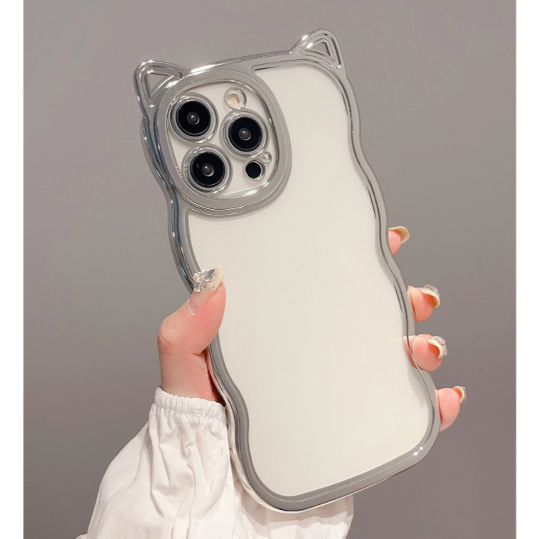 猫耳型スマホケース 1
