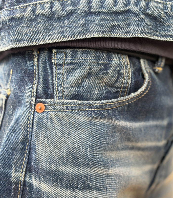 Fat Cats Records Faded S40's Jeans 3