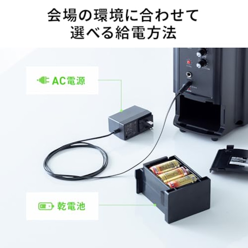 マイク付き拡声器 2