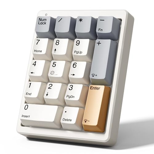カスタムキーボード パッド 21キー ワイヤレス フルアルミ テンキー