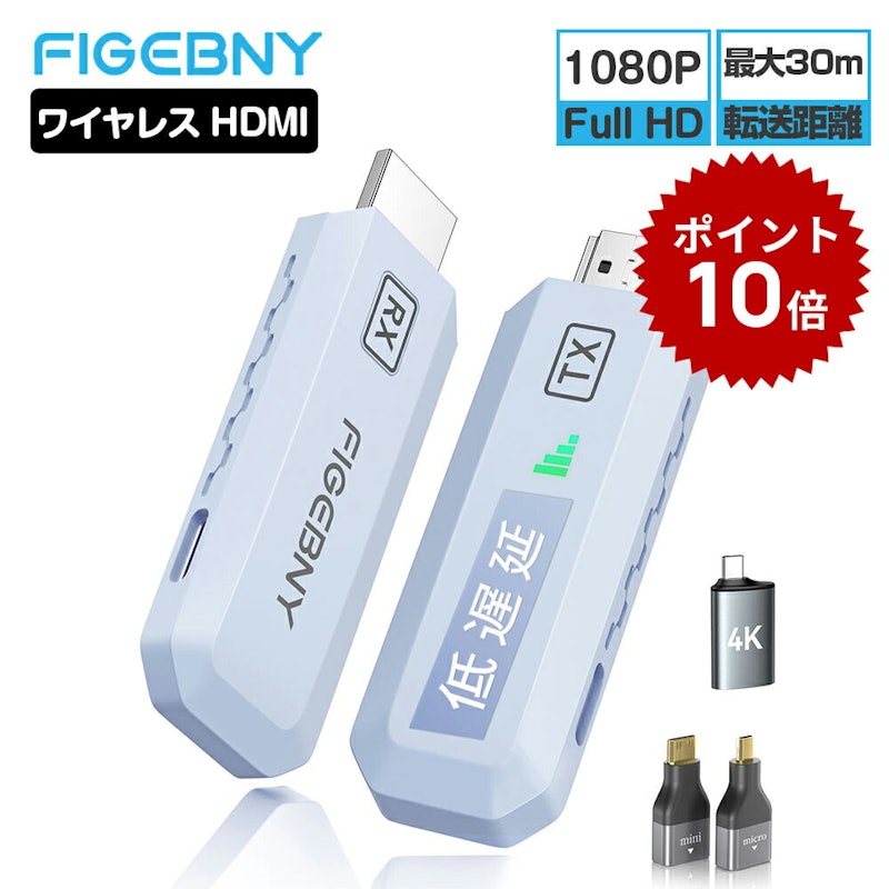 ワイヤレスHDMI送受信機セット 1