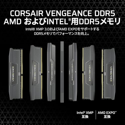 VENGEANCE DDR5 メモリ 2