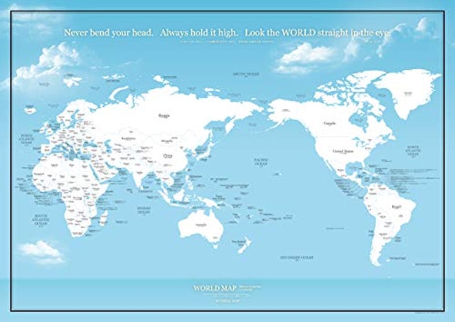 22年 世界地図ポスターのおすすめ人気ランキング11選 Mybest