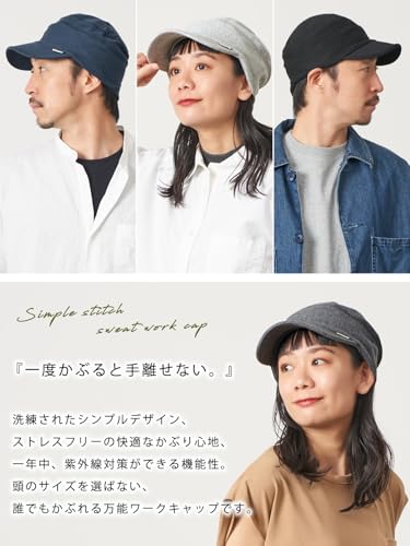 コットン デザイン ワークキャップ 8