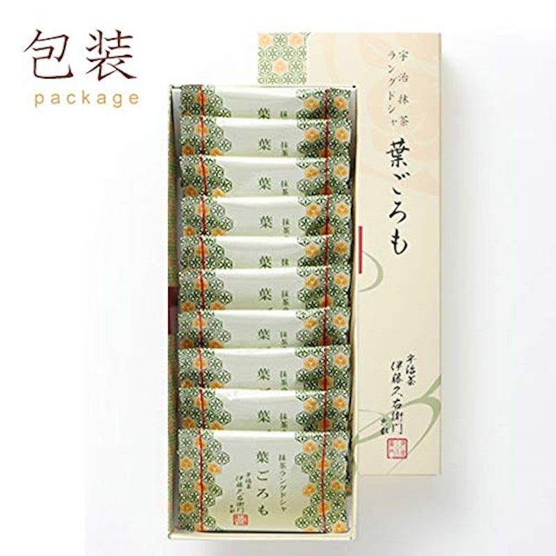 宇治抹茶ラングドシャ 葉ごろも 4