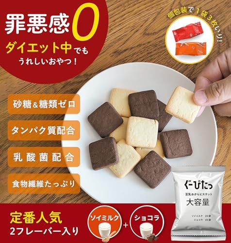 豆乳おからビスケット ソイミルク＆ショコラ 大袋 3