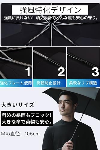 3秒でたためる傘 5