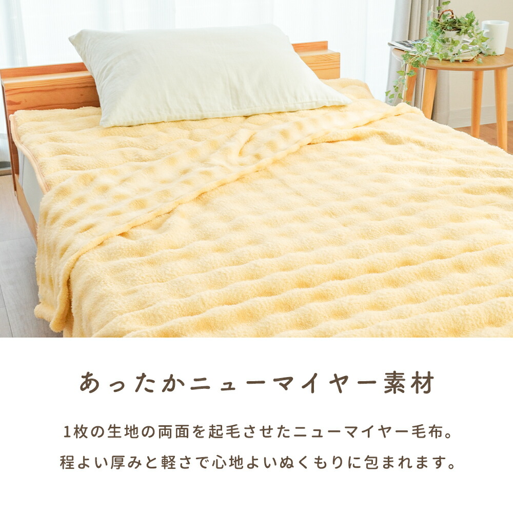 ニューマイヤー毛布 2