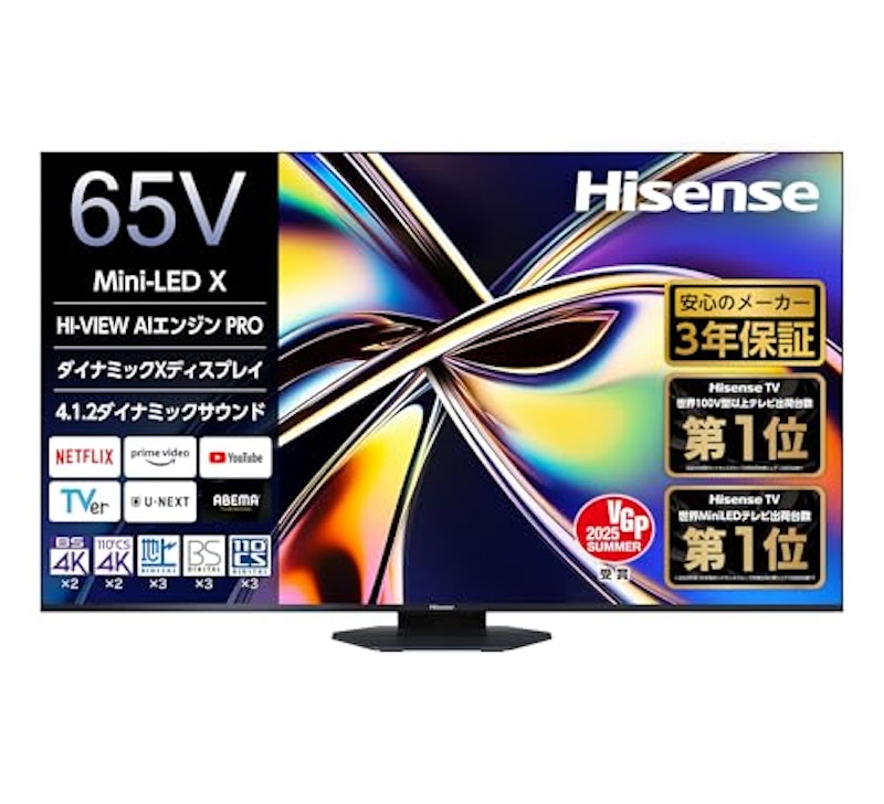 MiniLED 4K液晶AIテレビ 1