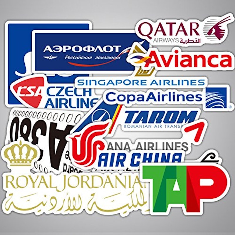 航空会社 ステッカー 2